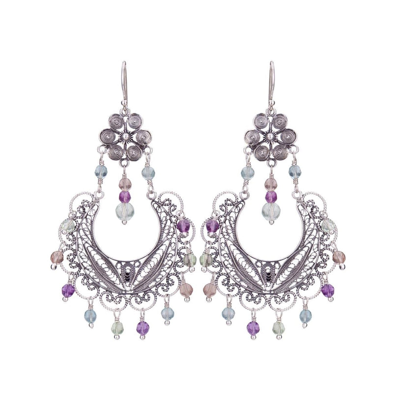 Frida chandelier earrings